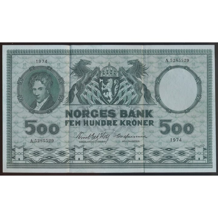 500 Kroner 1974 A Kv 1+/01
