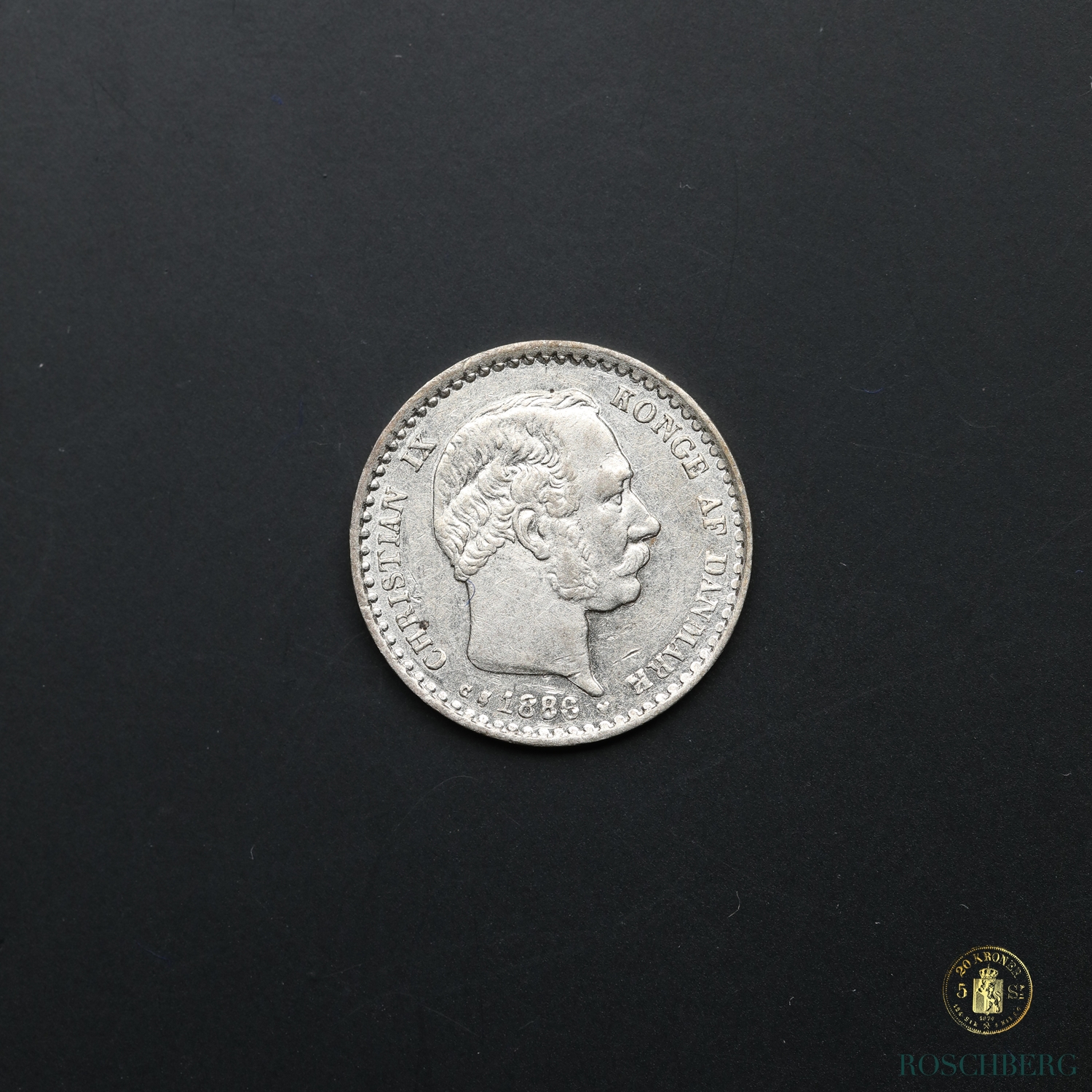 Danmark 10 Øre 1886 Kv 01