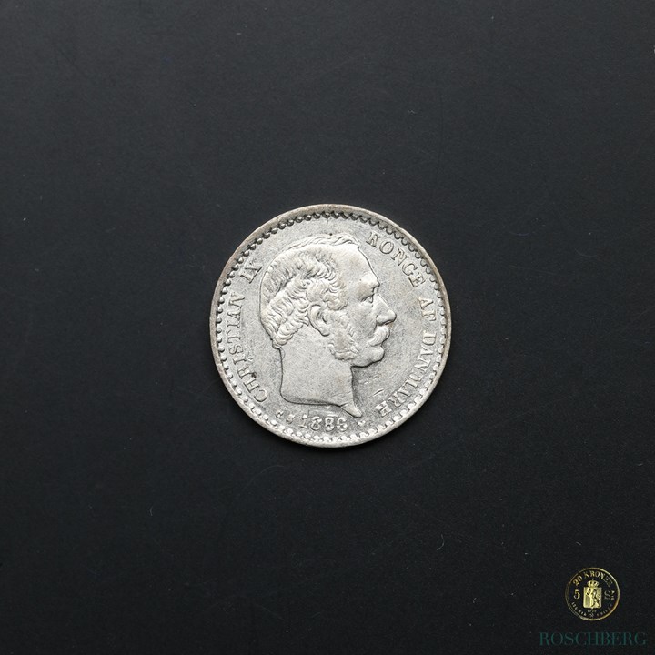 Danmark 10 Øre 1886 Kv 01