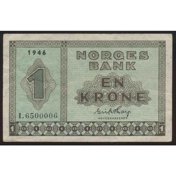 1 Krone 1946 I Kv 1