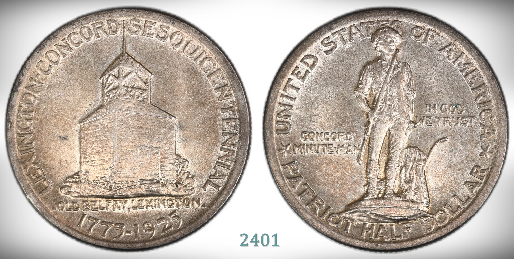 USA Half Dollar 1925 Lexington Kv: UNC