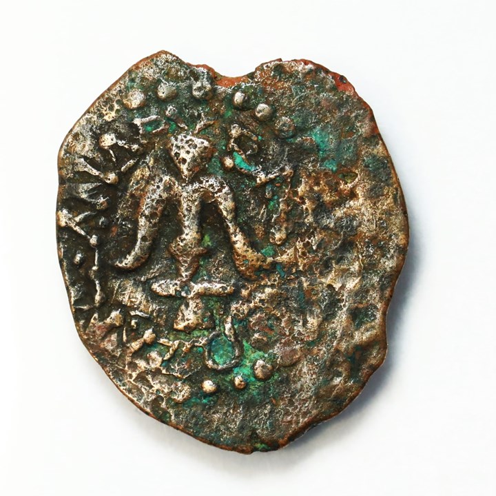Judea Alexander Jannaeus 104-76 BC Pruta Kv 1+
