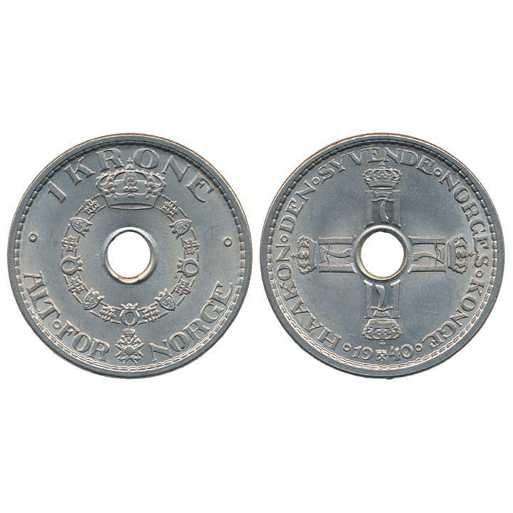 1 Krone 1940 Kv 0