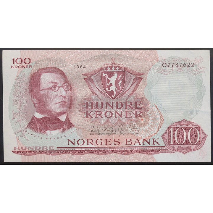 100 Kroner 1964 C Kv 01