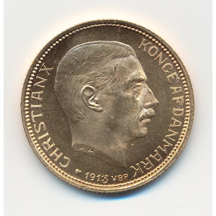 Danmark 20 Kroner 1913 Kv 0