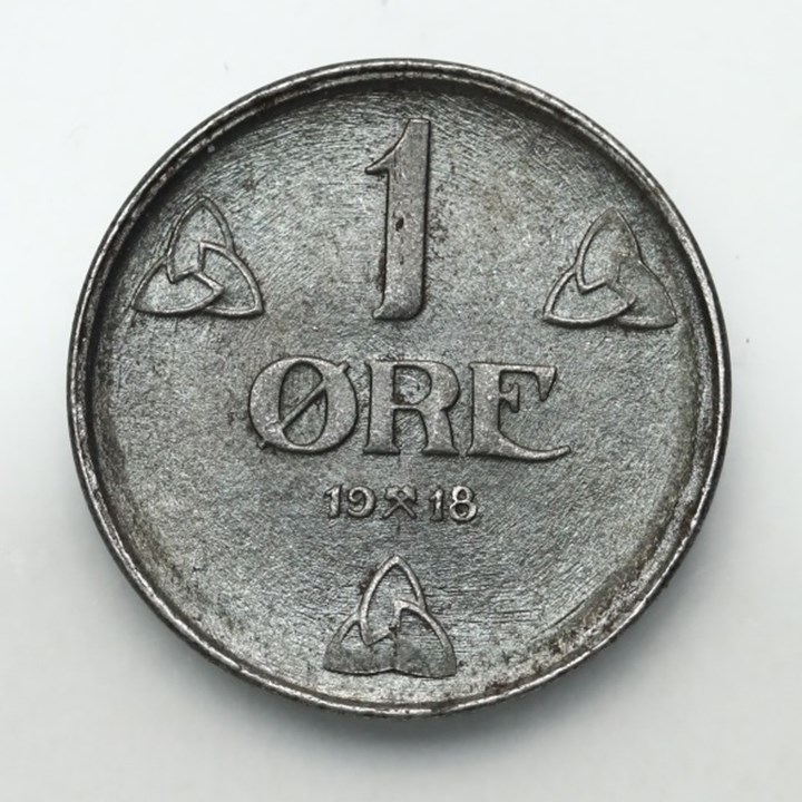1 Øre 1918 Kv 0/01
