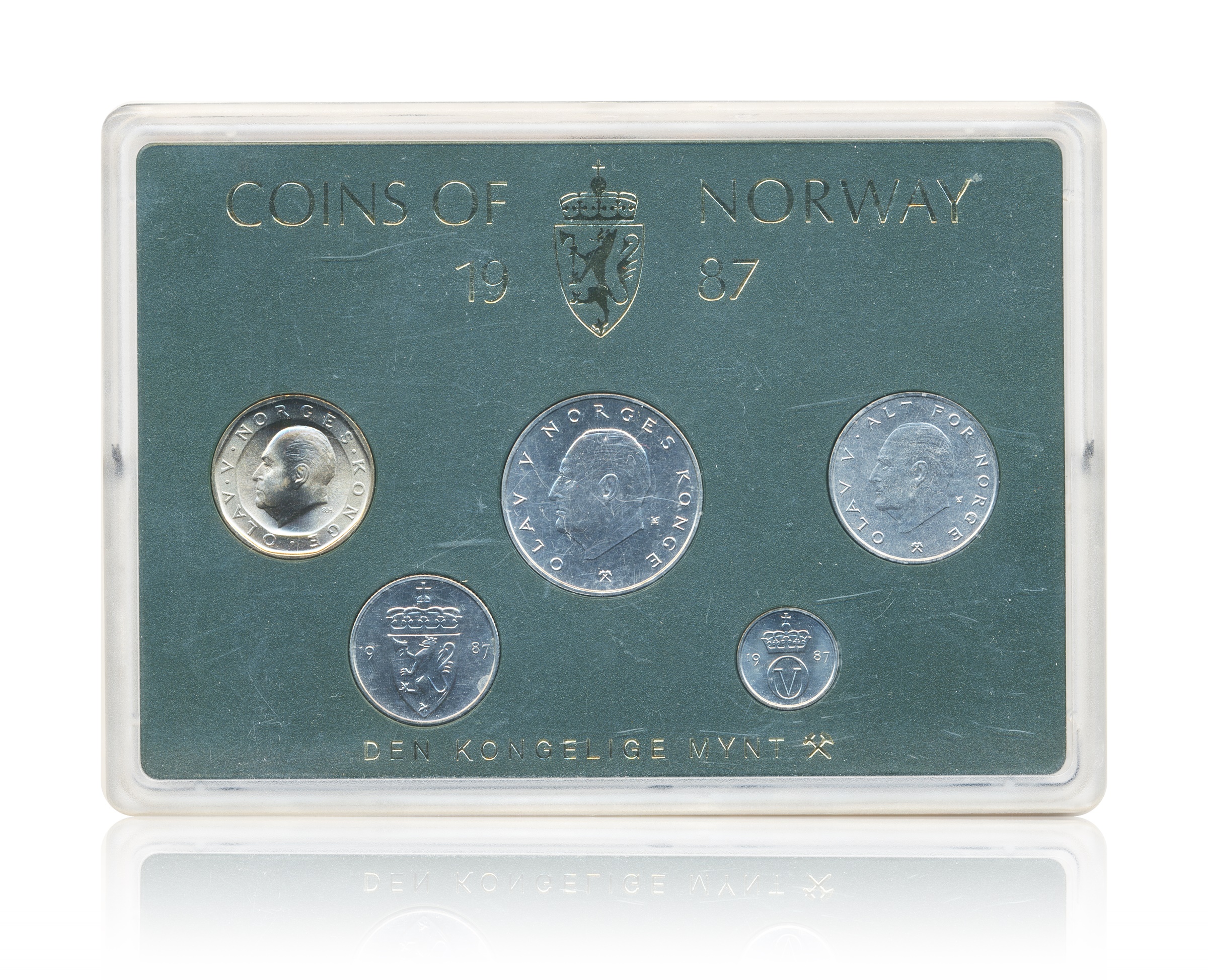 Myntsett 1987 Hardplast