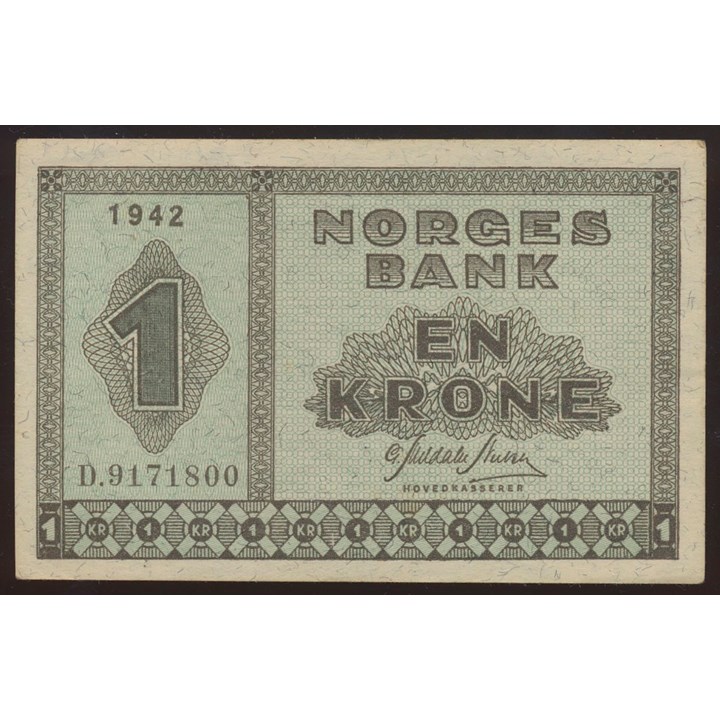 1 Krone 1943 D Kv 01