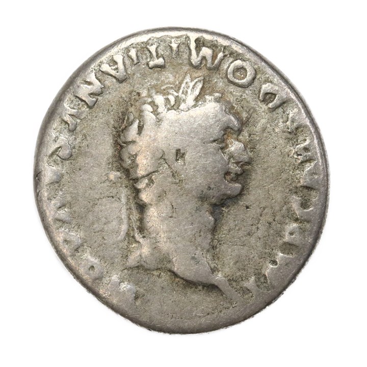 Domitian 81-96. Denar. IMP CAES DOMITIANVS AVG PM - F