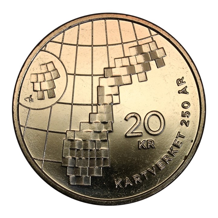 20 Kroner 2023 Kartverket Kv 0
