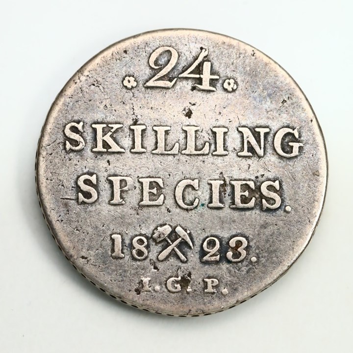 24 Skilling 1823 Kv 1/1+