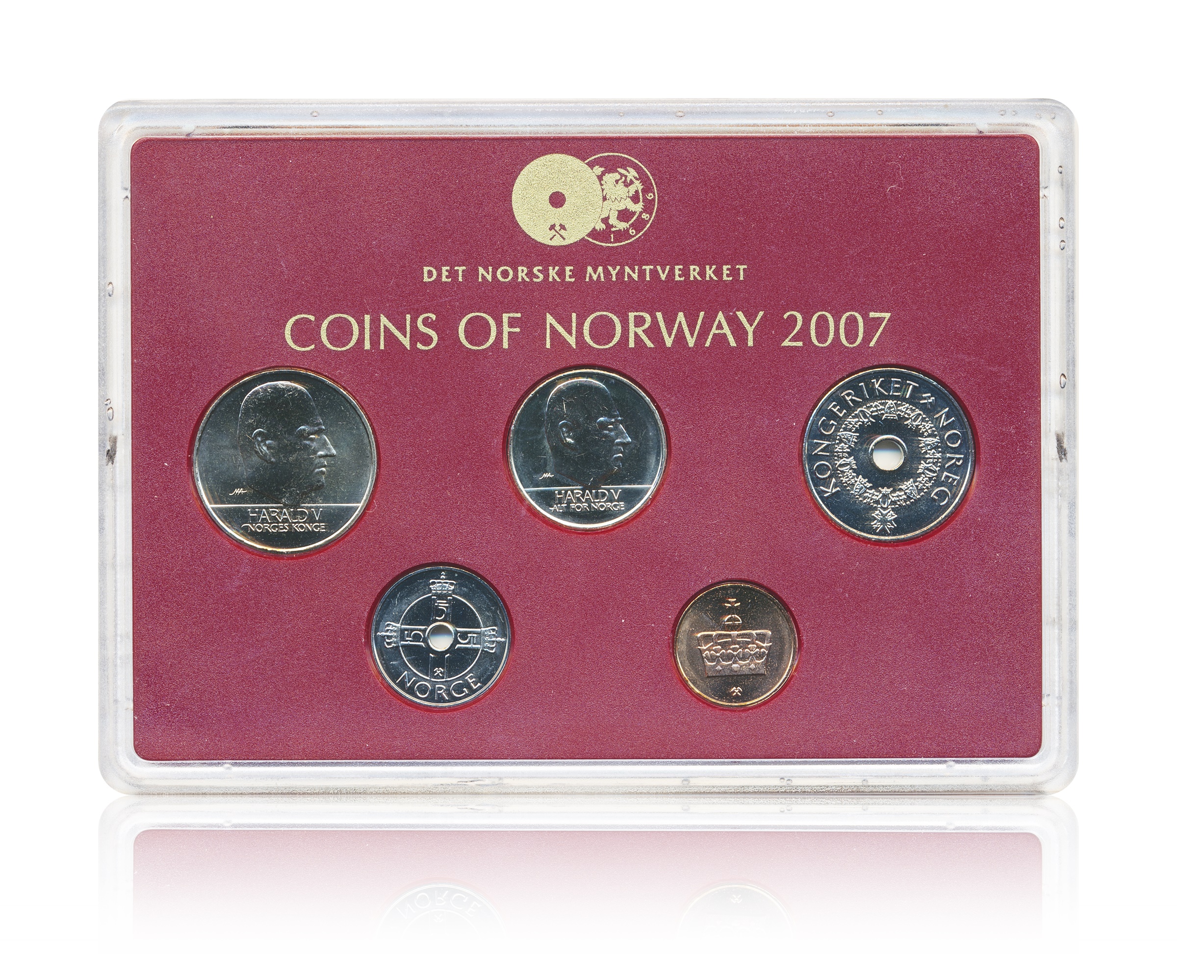 Myntsett 2007 Hardplast