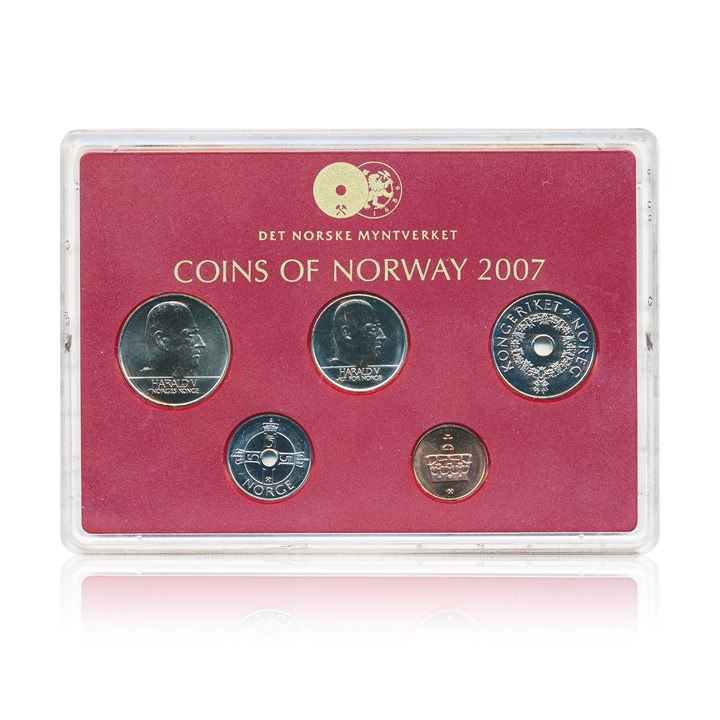 Myntsett 2007 Hardplast