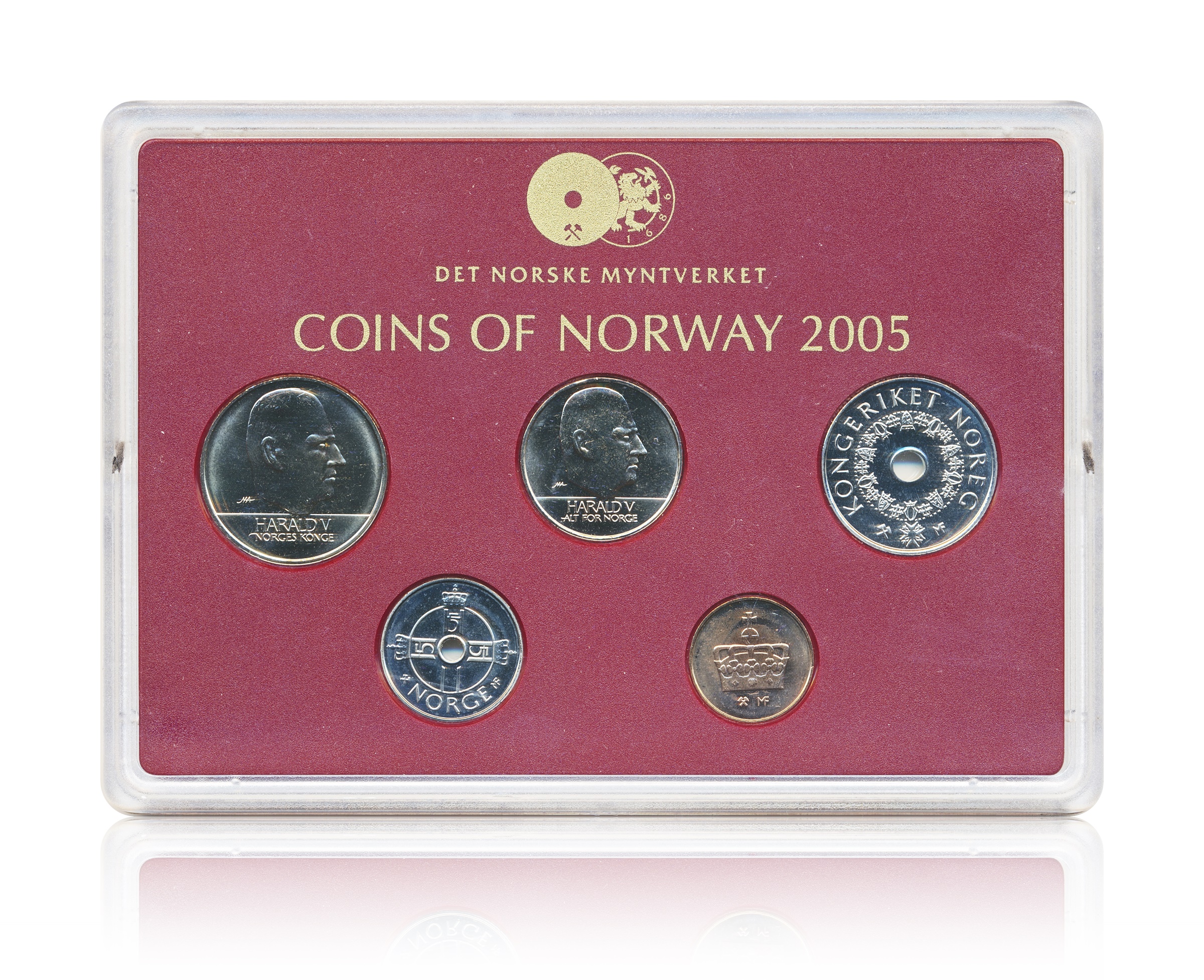 Myntsett 2005 Hardplast