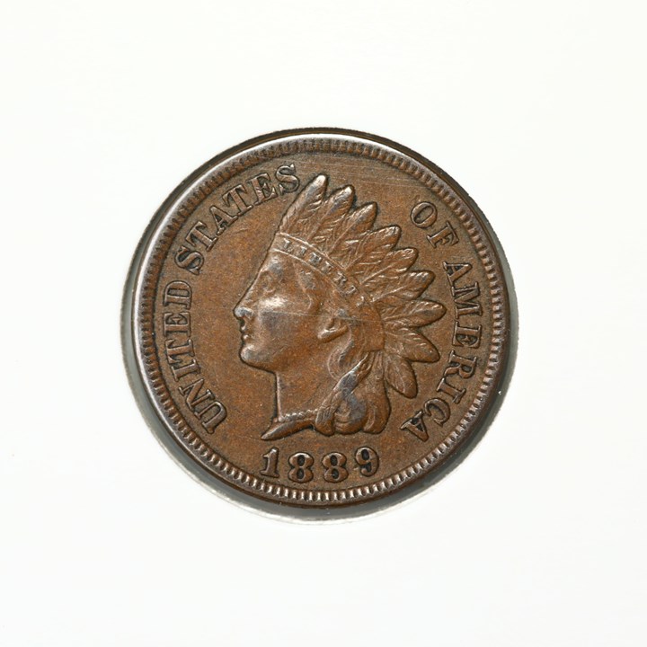 USA 1 Cent 1889 Kv 1+