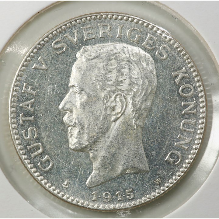 Sverige 1 Krona 1915 Kv g01