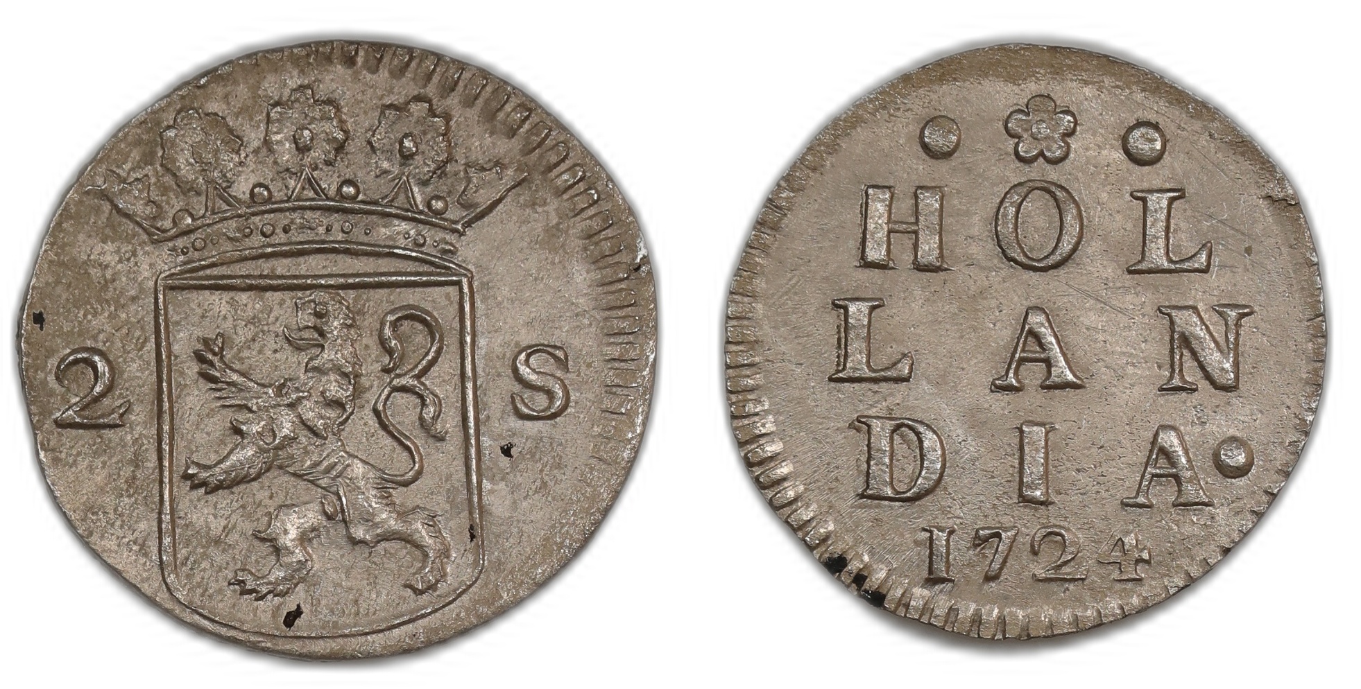 Akerendam 2 Stuiver 1724 Kv: AU