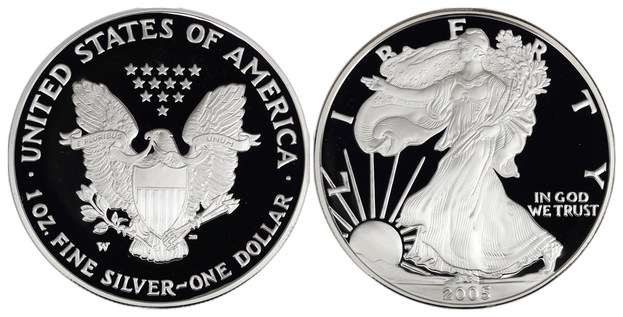 USA Silver Eagle 2005  Kv: Proof