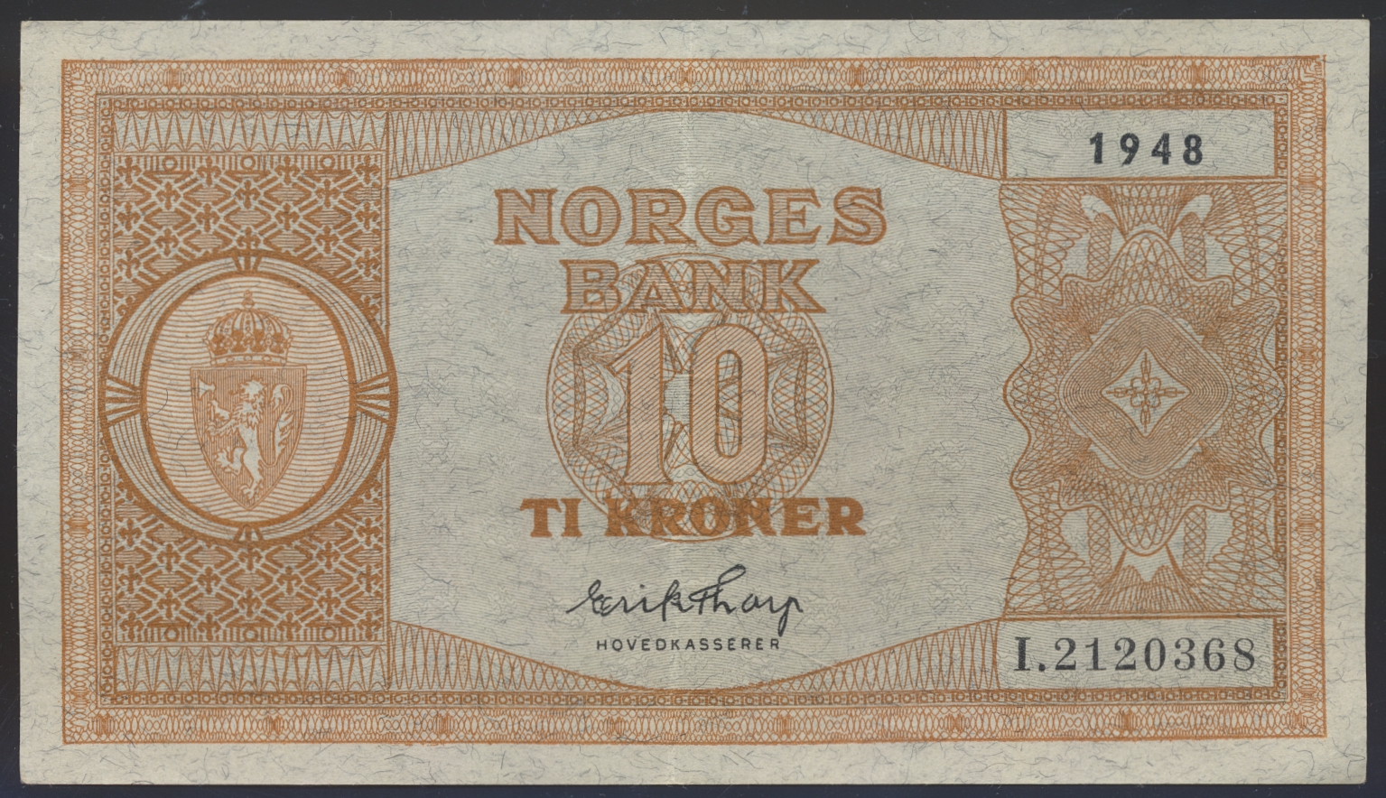10 Kroner 1948 I Kv 1+/01