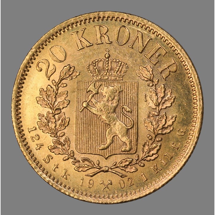 20 Kroner 1902 Kv 01