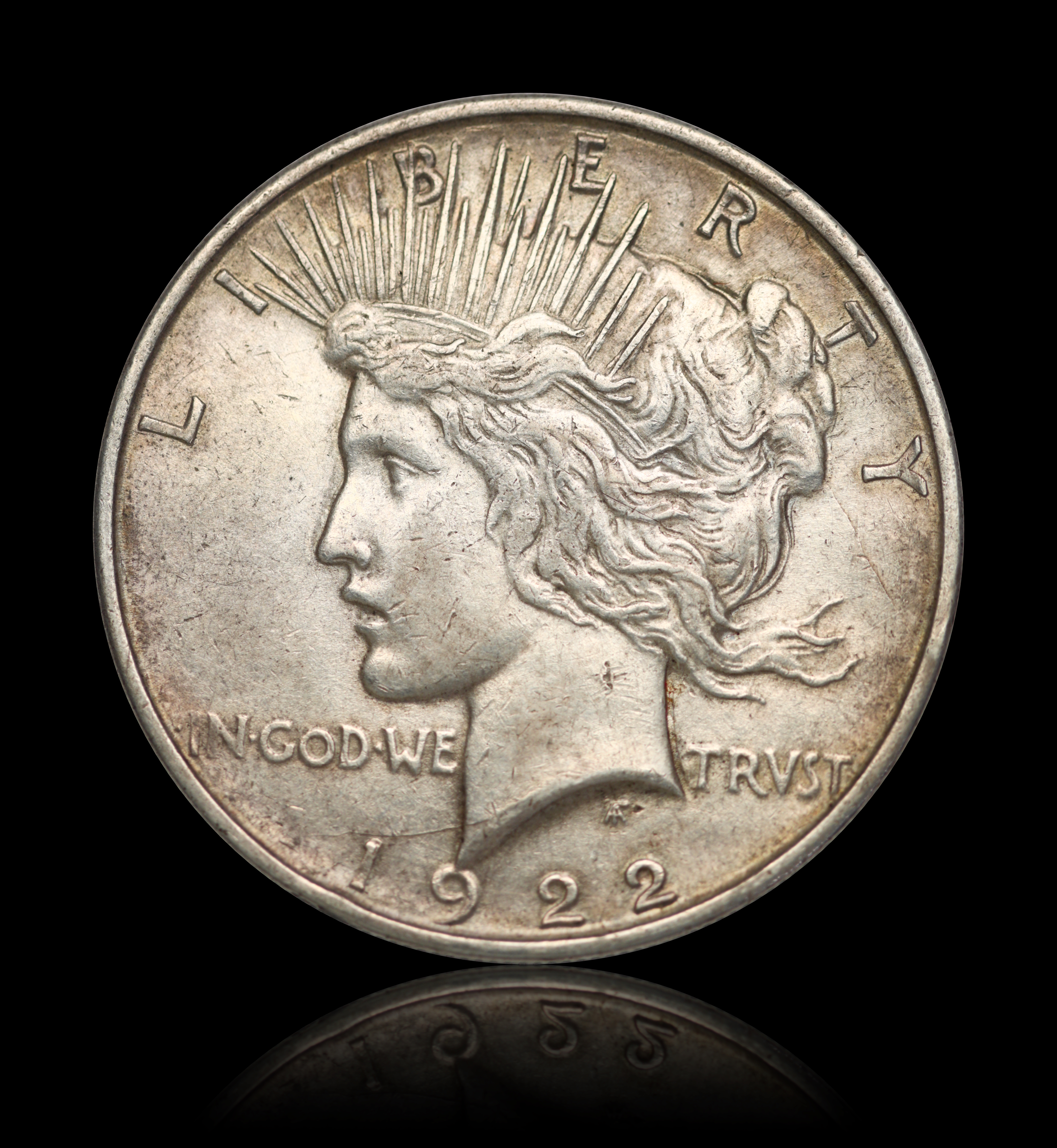 USA Peace Dollar 1922-23 Sirkulert