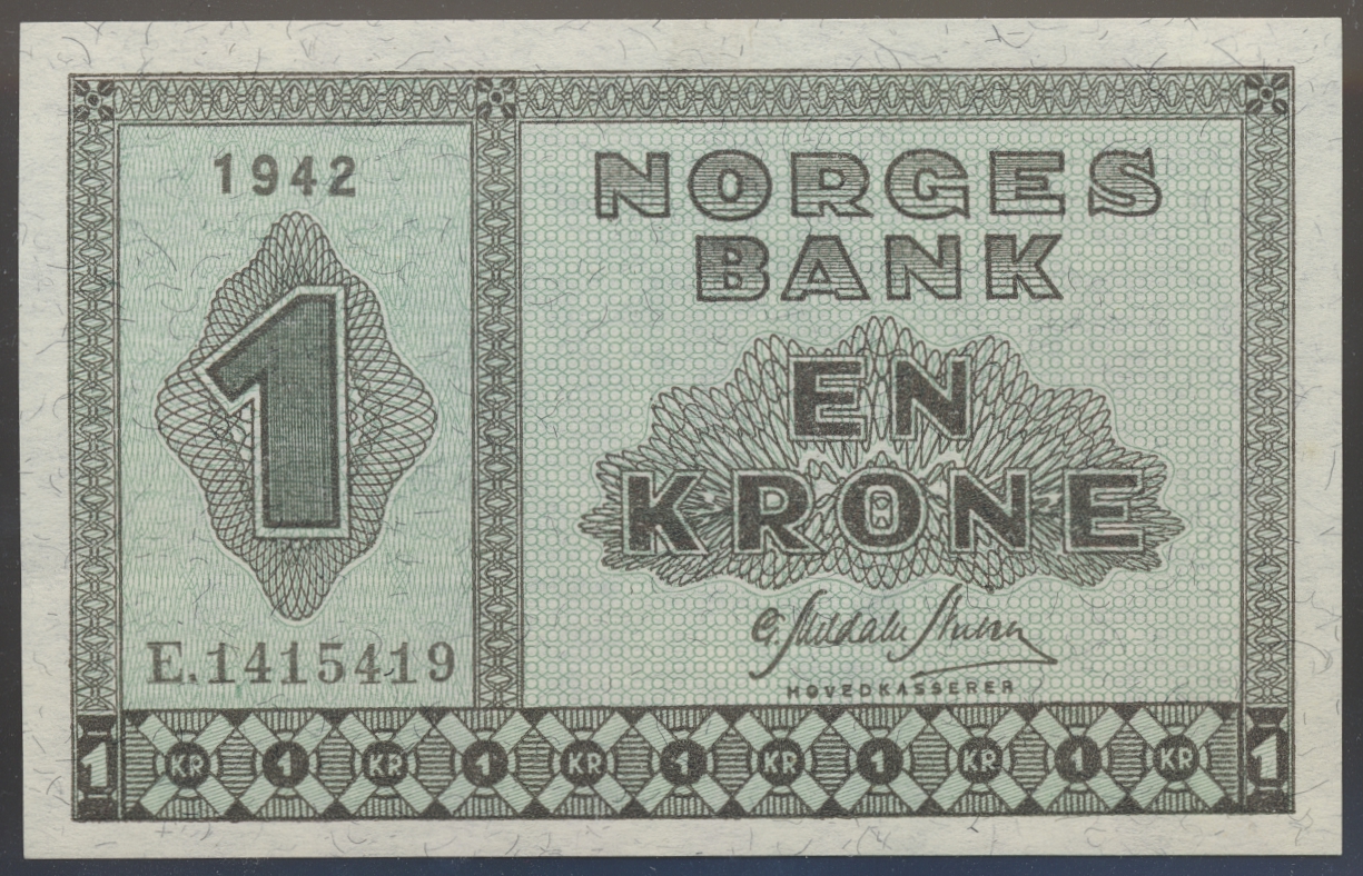 1 Krone 1942 E Kv 0