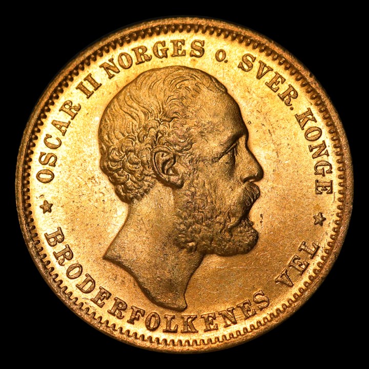 Norway 20 Kroner 1878 UNC
