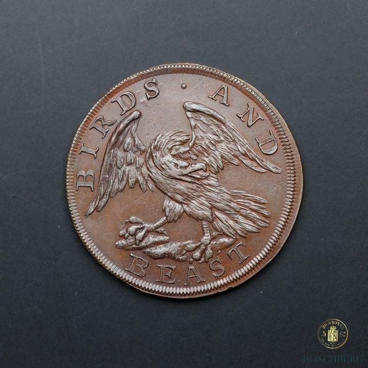 GB - Middlesex Half Penny Token 1795 Kv UNC