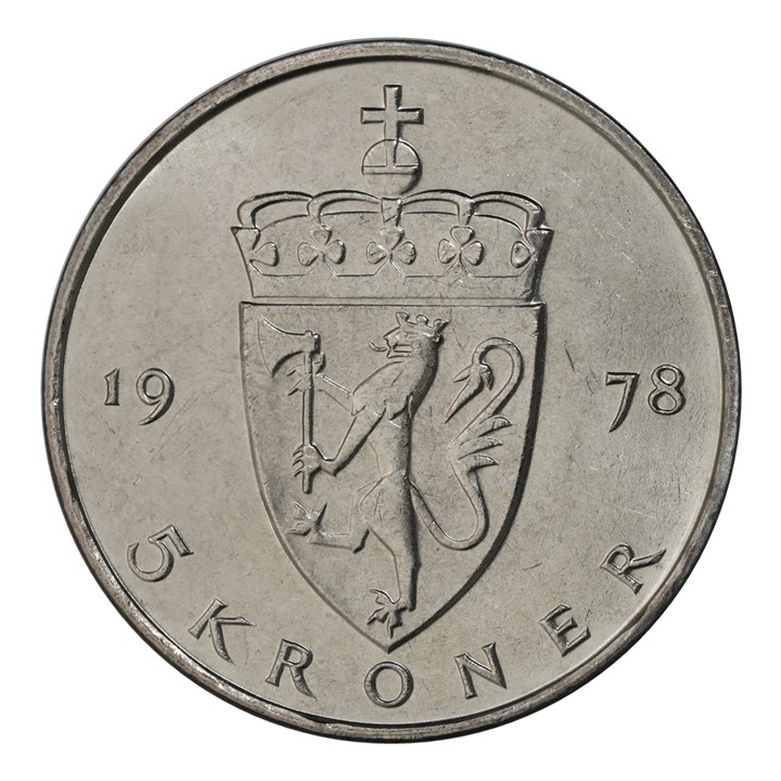 5 Kroner 1978 Kv 0