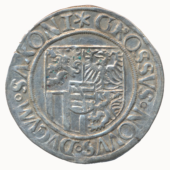 Sachsen Grosch Schrenberger 1507-25 Kv 1