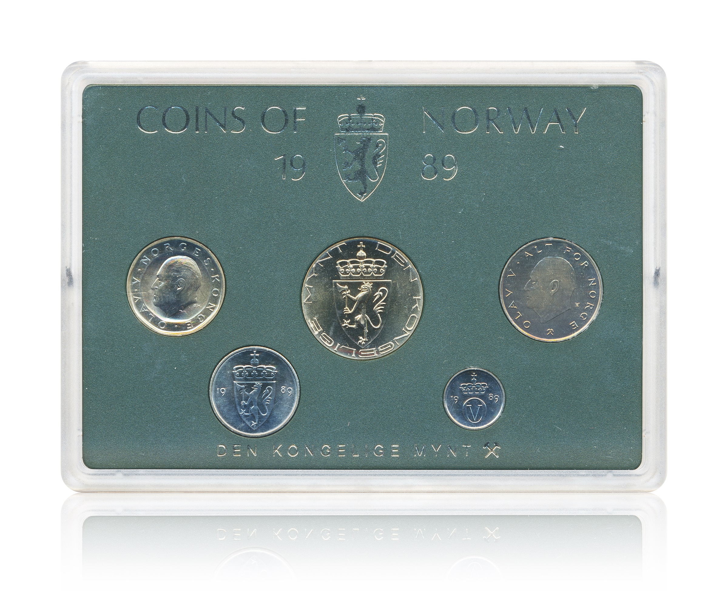 Myntsett 1989 Hardplast