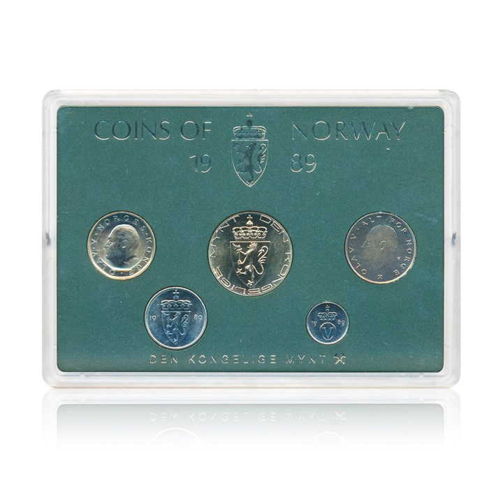 Myntsett 1989 Hardplast