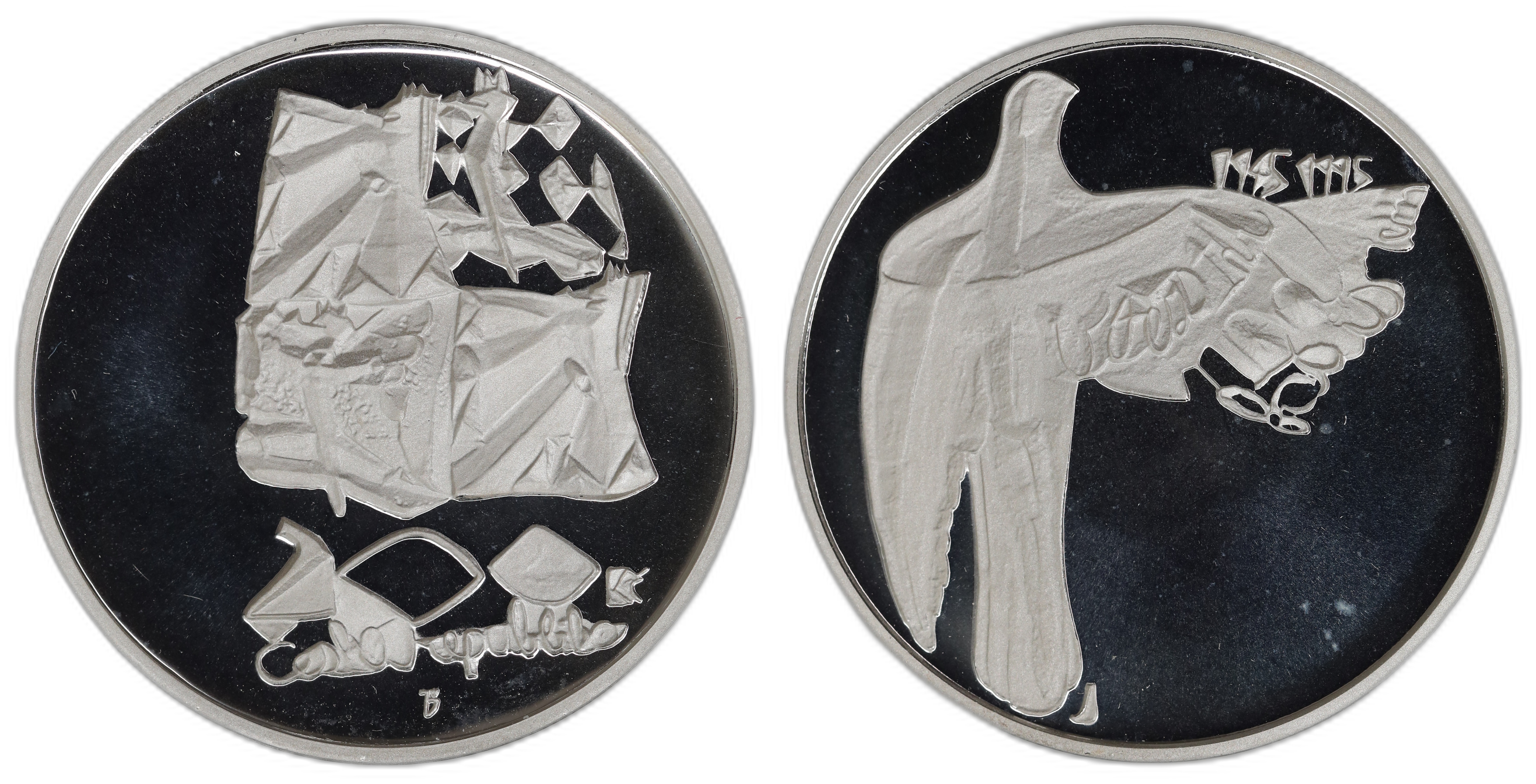 Czech Republic 200 Korun 1995  Kv: Proof