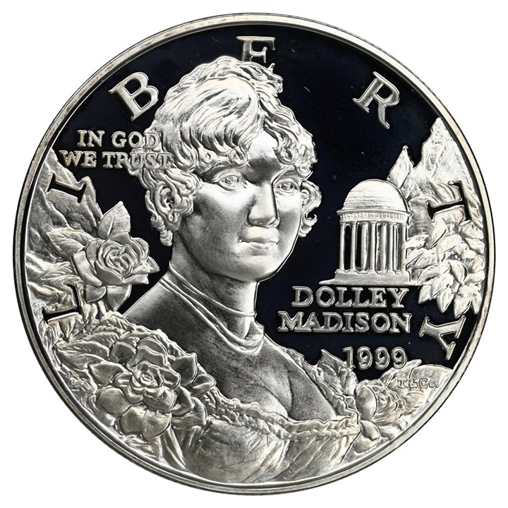USA Dollar 1999 Dolley Madison Proof