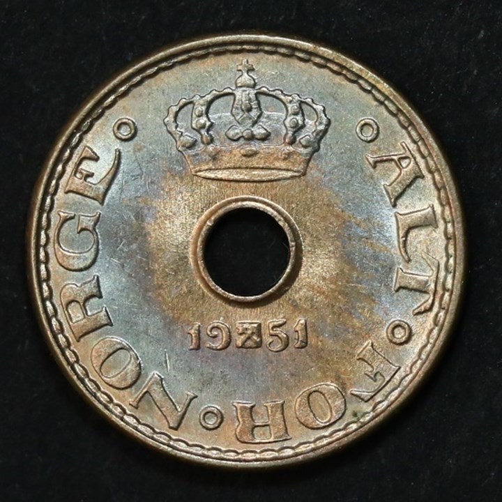 10 Øre 1951 Kv 0