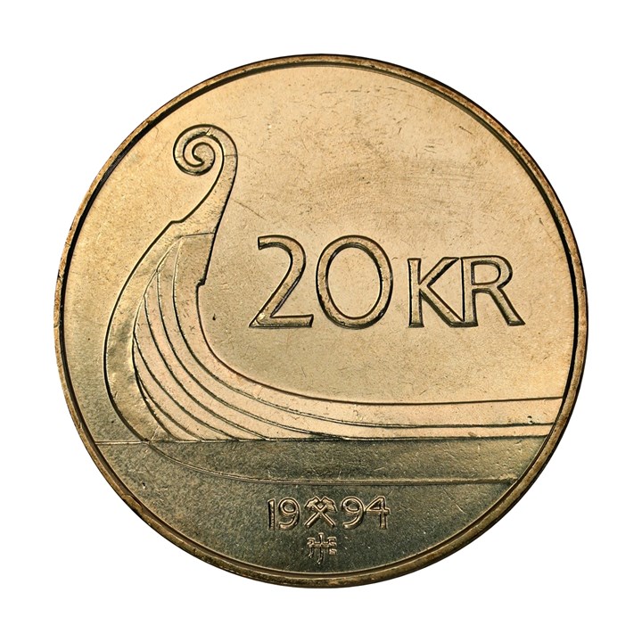 20 Kroner 1994 Kv 0