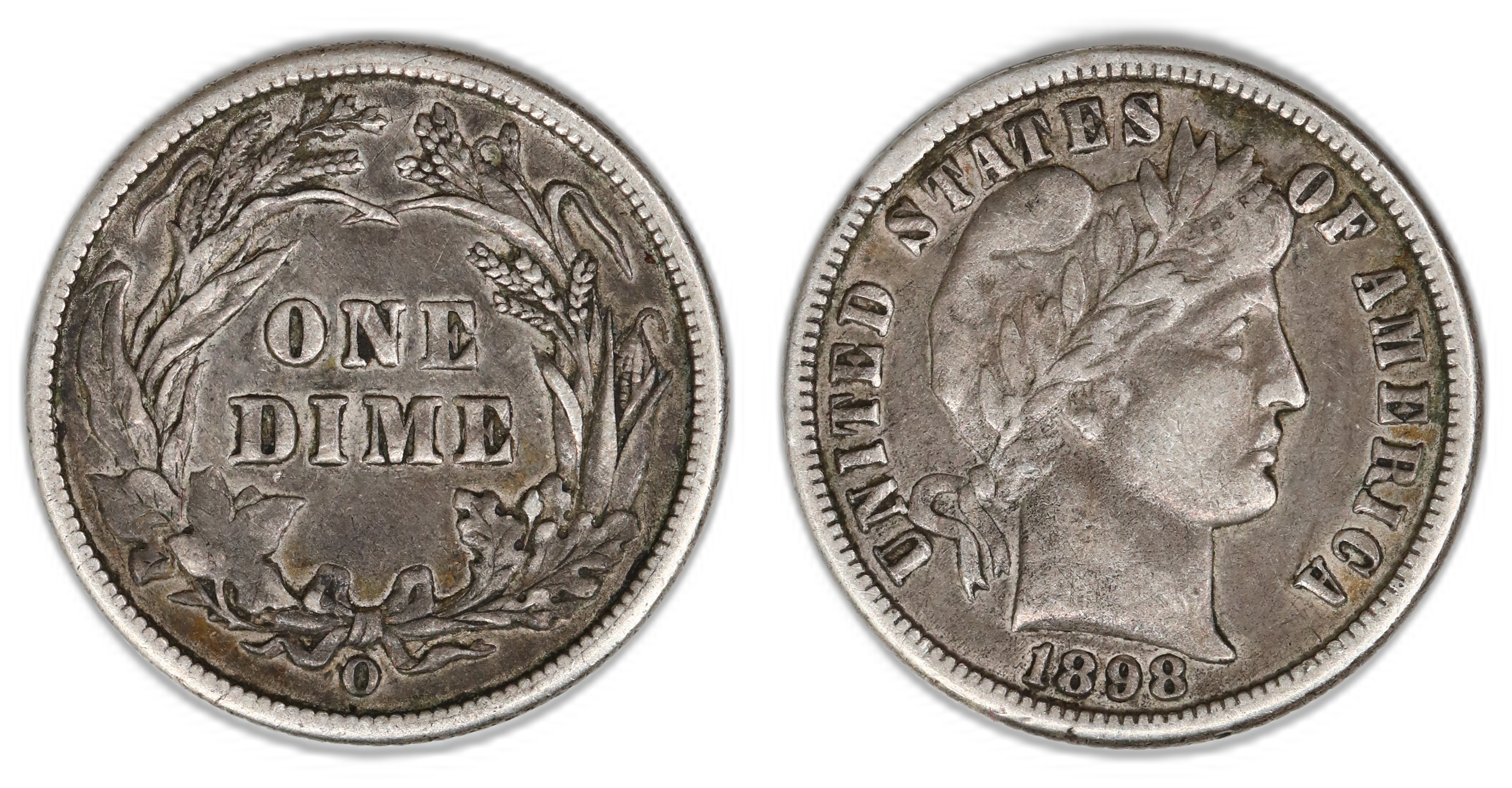 USA Dime 1898-O  Kv: VF