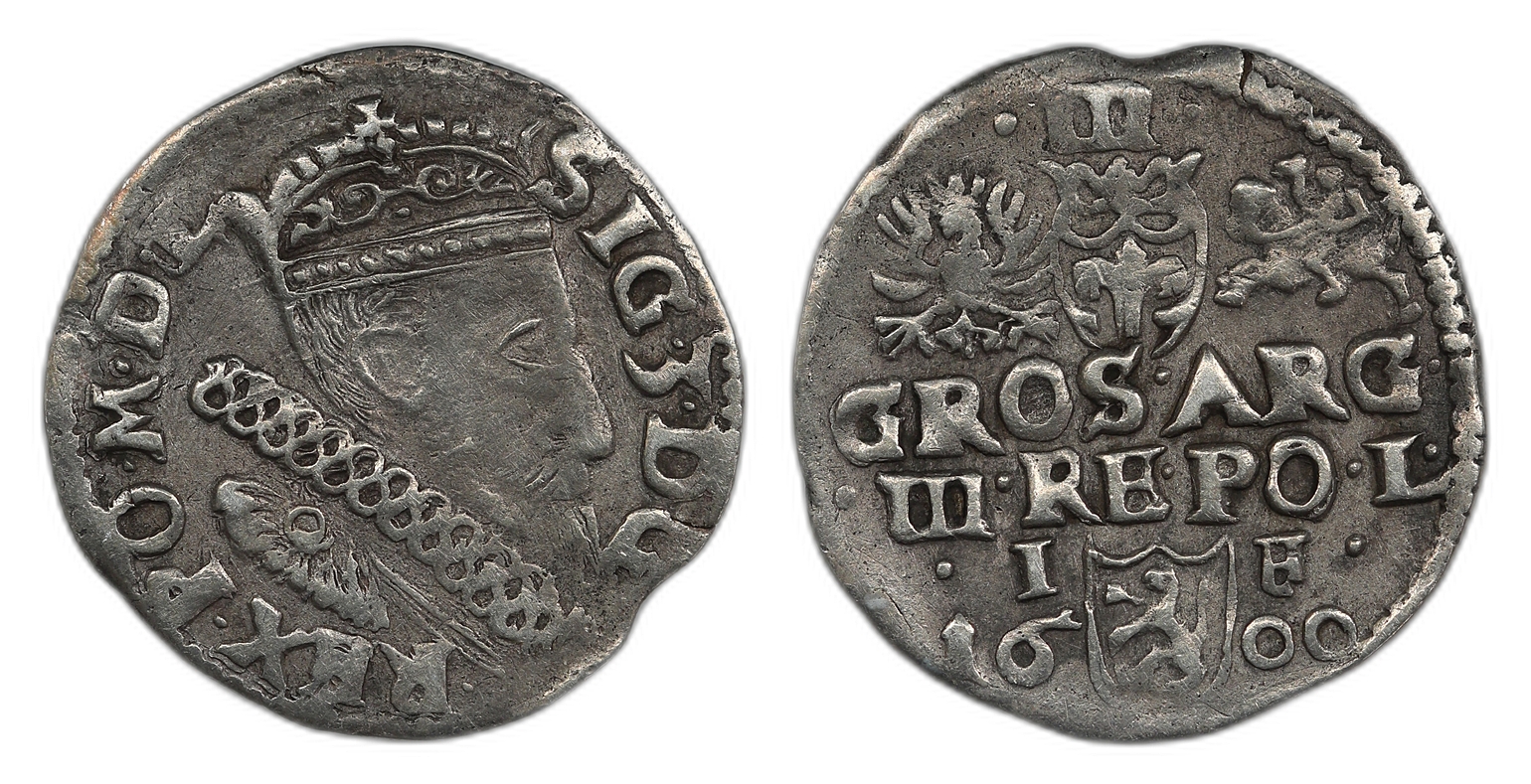 Poland 3 Grosch 1600 Kv: VF