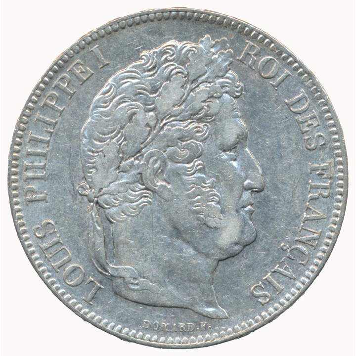 5 Francs 1841 W AU