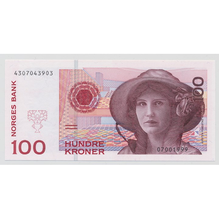 100 Kroner 1999 Kv 0