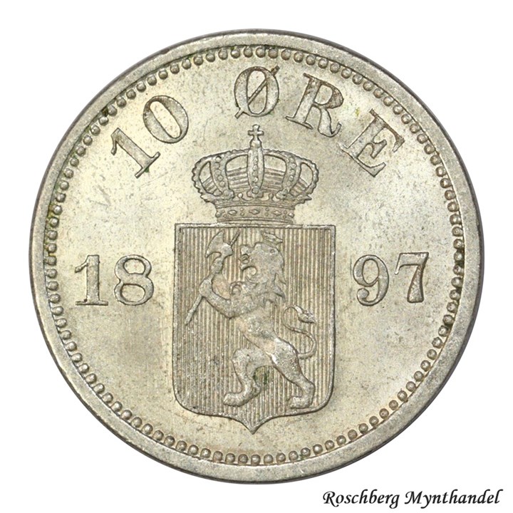 10 Øre 1897 Kv 0