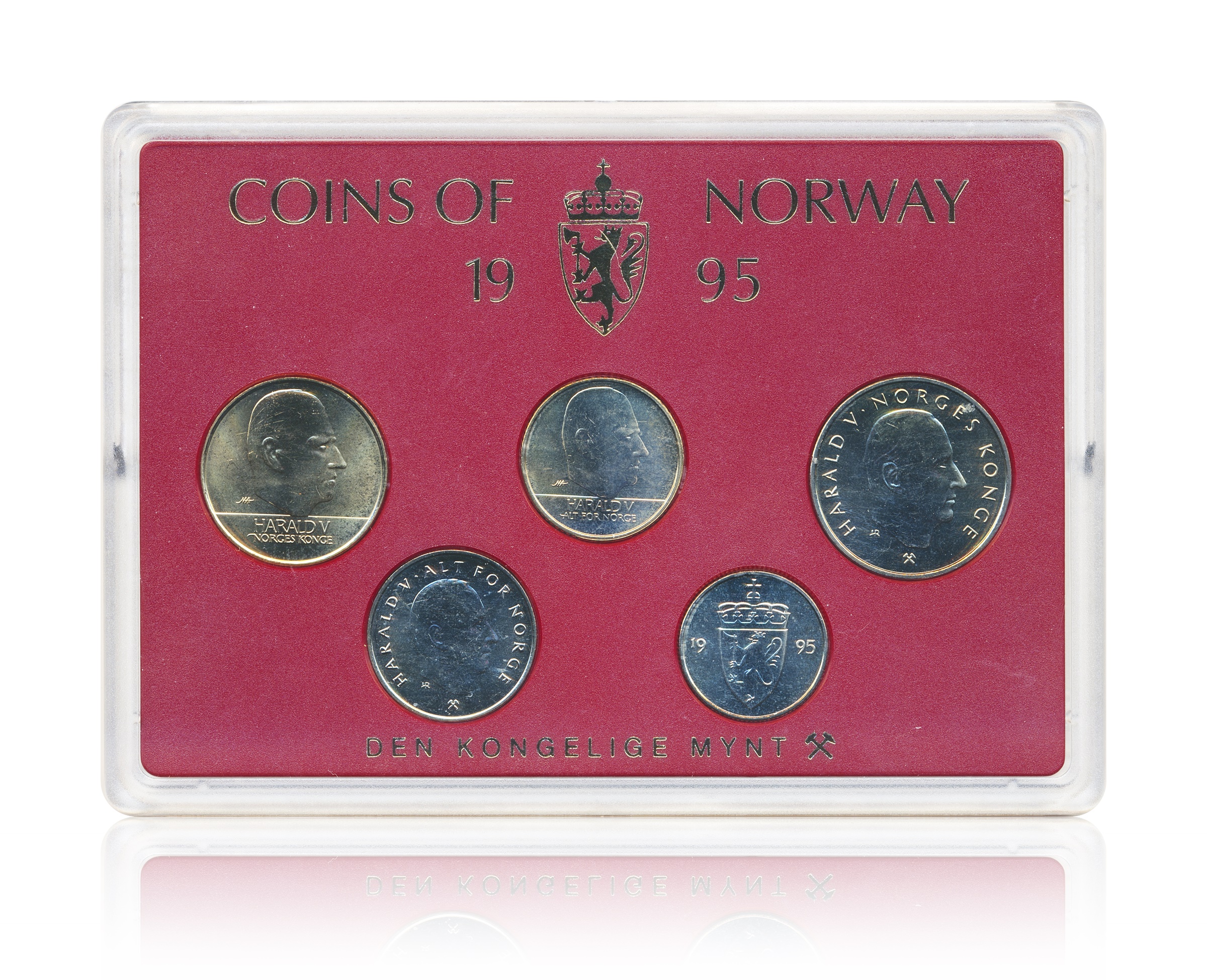 Myntsett 1995 Hardplast