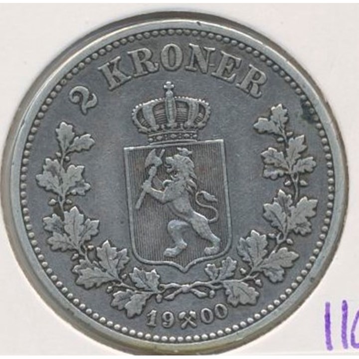 2 Krone 1900 kv 1