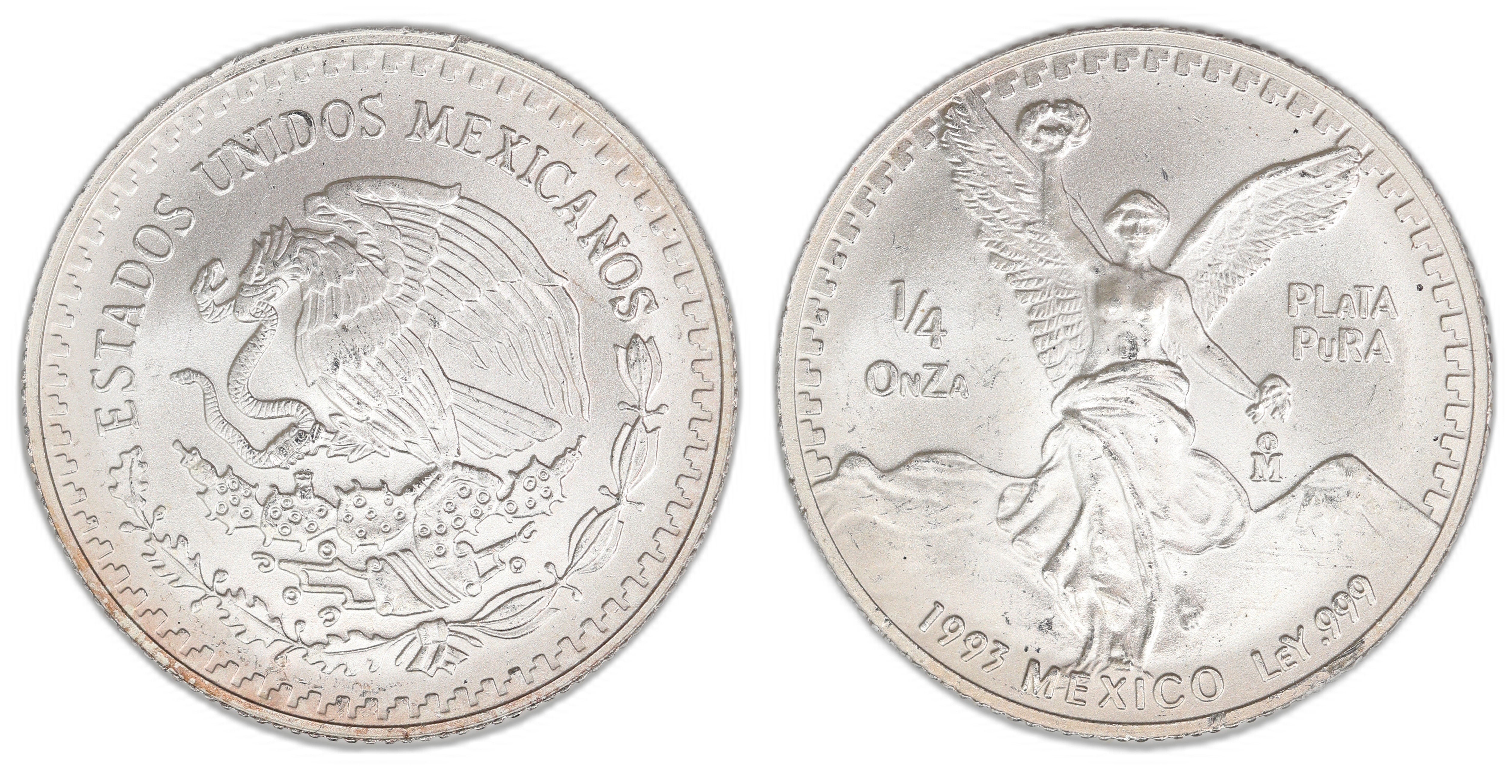 Mexico 1/4 Onza 1993  Kv: UNC