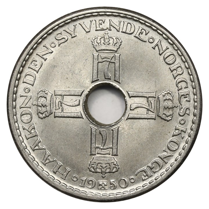 1 Krone 1950 Kv 0 