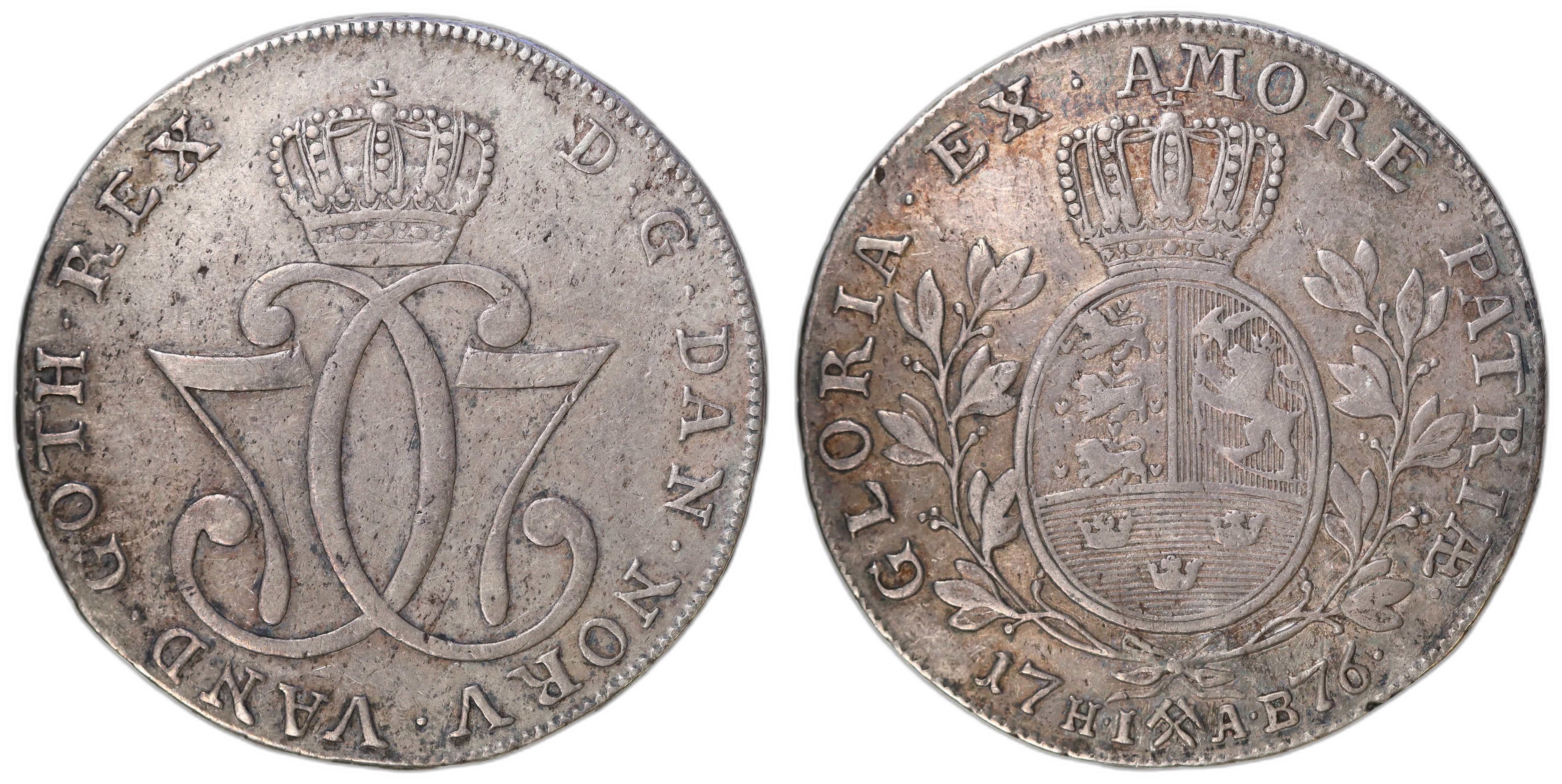 Norge 1 Speciedaler 1776 Kv: 1+