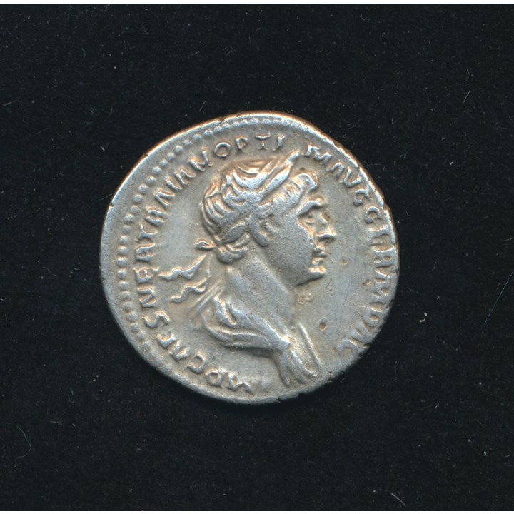 Trajan 98-117. Denar XF