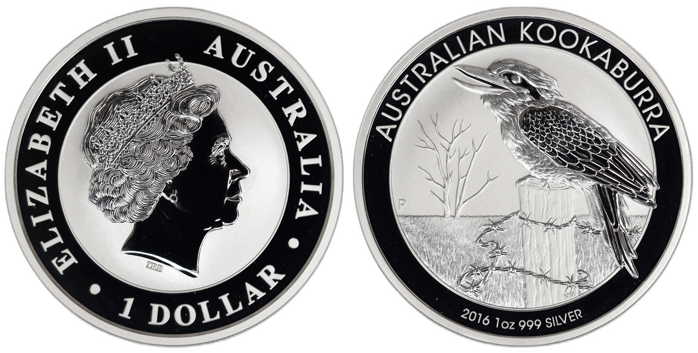 Australia 1 Dollar 2016 Kookaburra Kv: BU