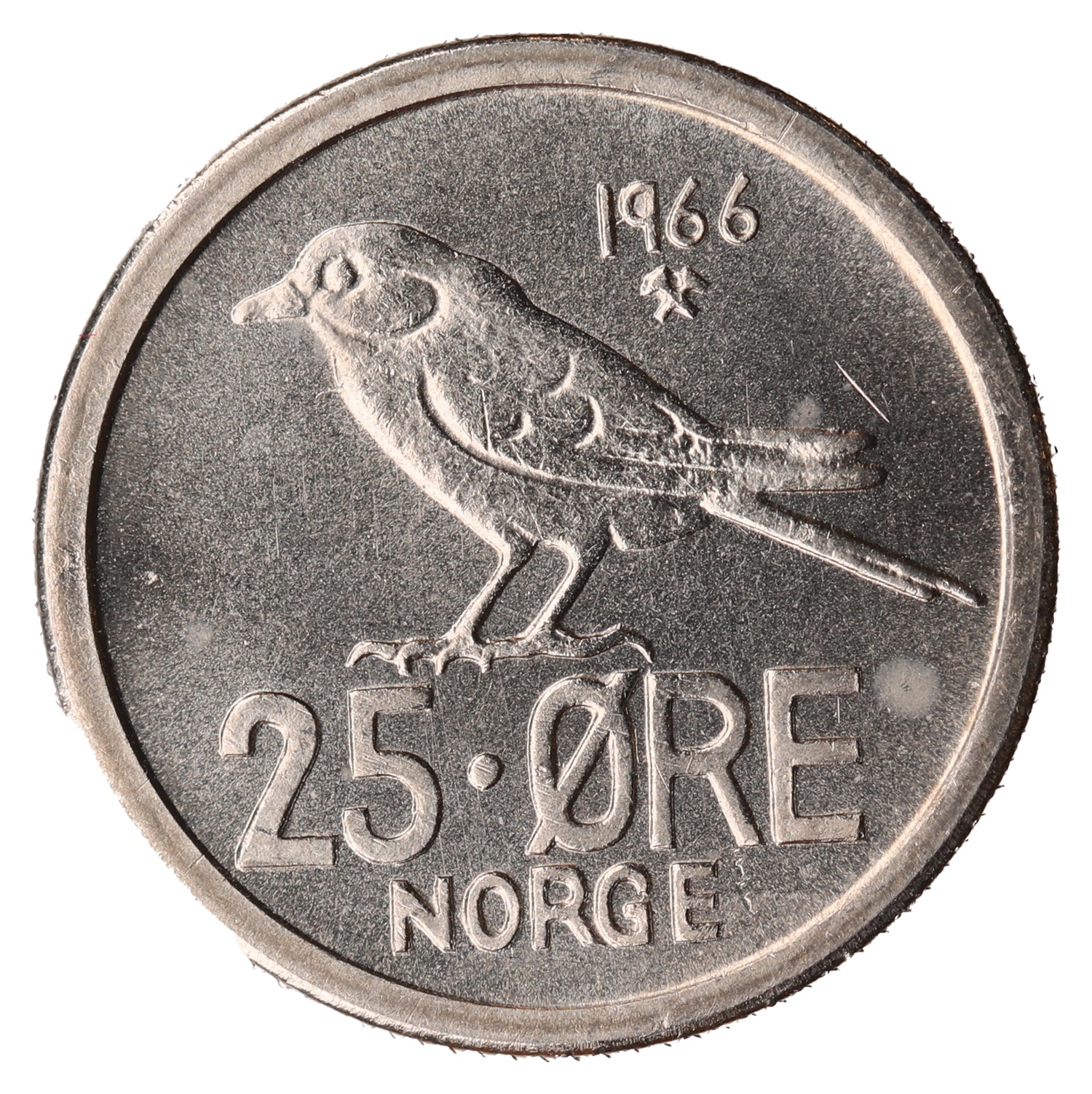 25 Øre 1966 Prakt