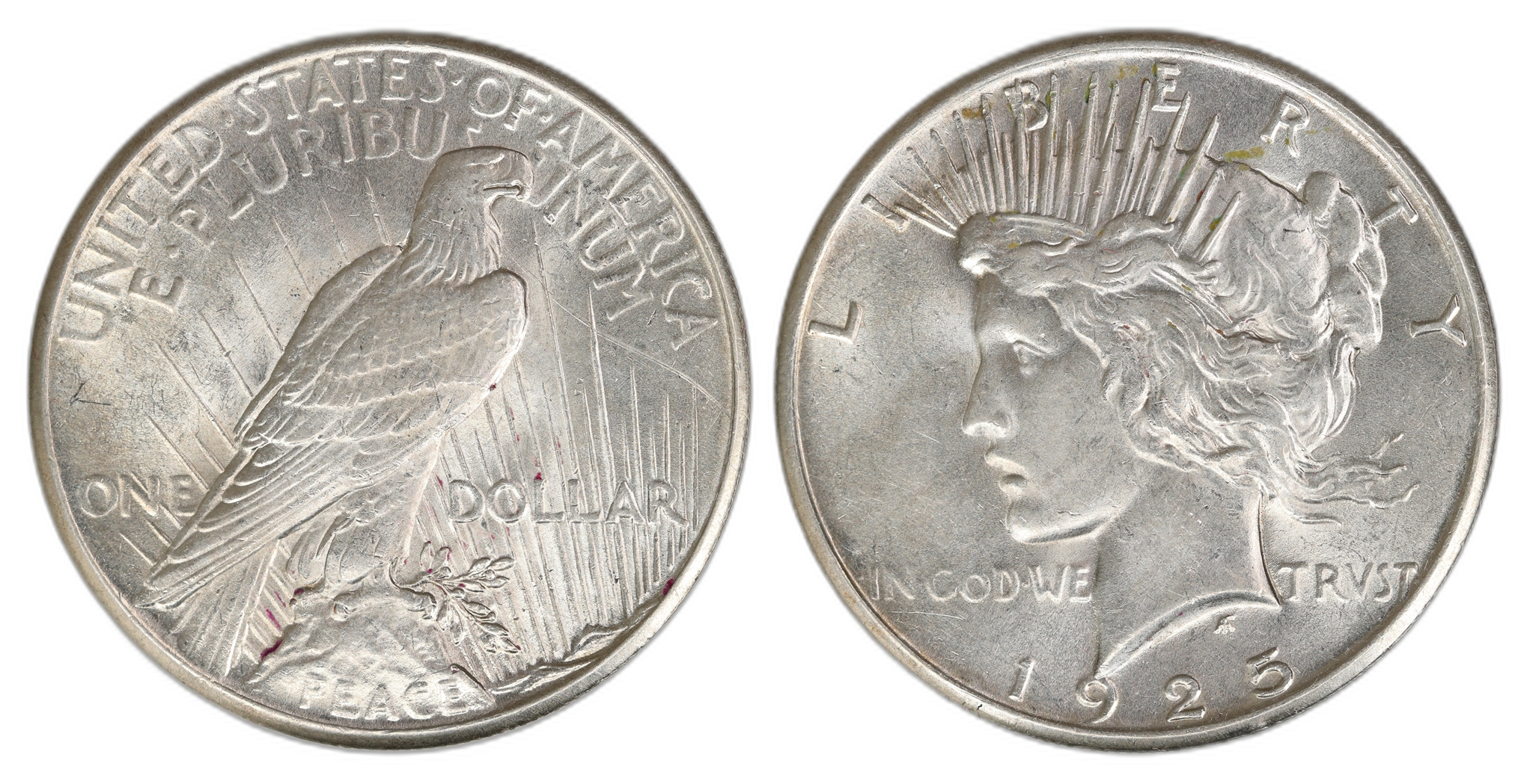 USA Dollar 1925  Kv: 0/01, Ripe